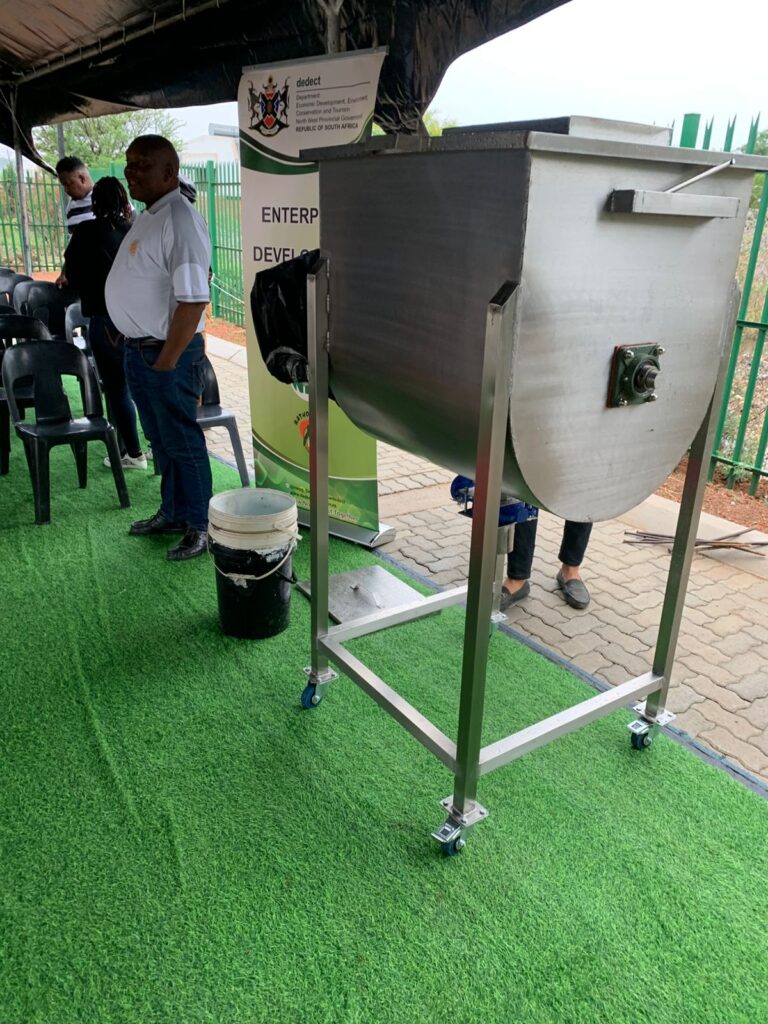 stainless steel ribbon blender